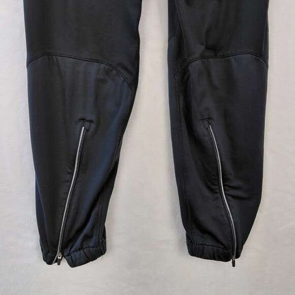 Nike Running Club Joggers Sweatpants Men Small Black Ankle Zip Pocket Reflective - Picture 11 of 15